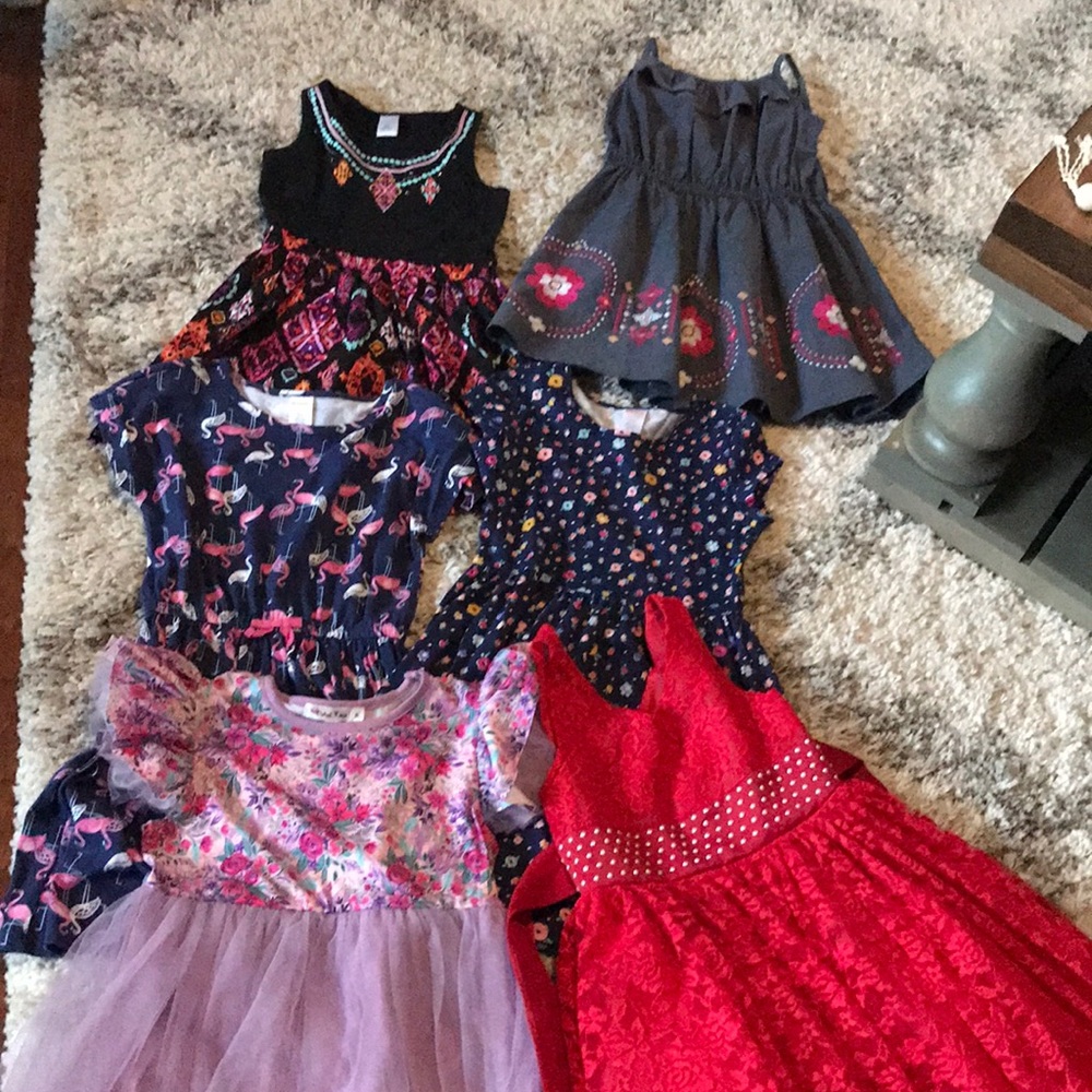 Spring / Summer dresses size 7-7/8 (6 in all)